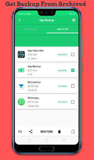 App Backup screenshot 4