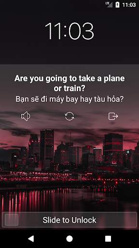 Học tiếng Anh - English Lock Screen screenshot 4