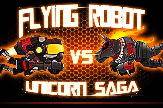 Flying Robot vs. Unicorn Saga screenshot 6