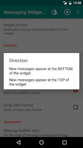 Messaging Widget (Hangouts) screenshot 4