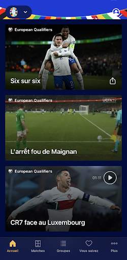 EURO 2024 et EURO 2025 féminin screenshot 5