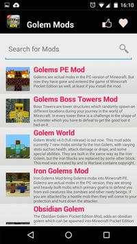 Golem MOD Untuk MCPE! screenshot 2