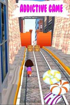subway dora city run : collect candies screenshot 4
