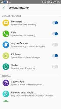 Voice Notification screenshot 2
