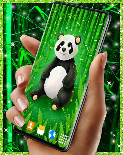 Cute Panda Live Wallpaper 🐼 Kawaii Bear Theme screenshot 5
