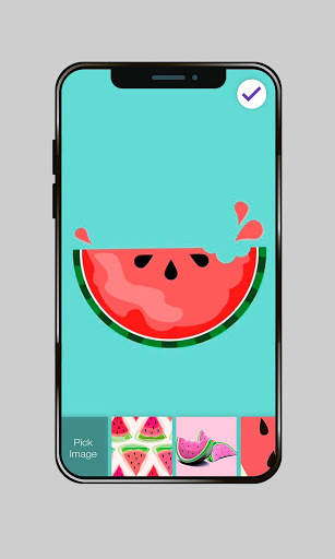 Juicy Watermelon ART Pattern Lock Screen Password screenshot 3