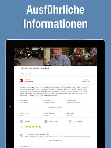 Fernsehen App mit Live TV 16 تصوير الشاشة