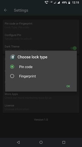 Fingerprint App Locker screenshot 24