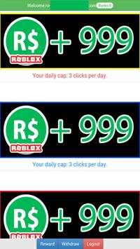 Earn Robux 2k19 स्क्रीनशॉट 1