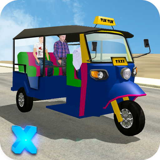 Tuk tuk Jinrikisha Taxista icon