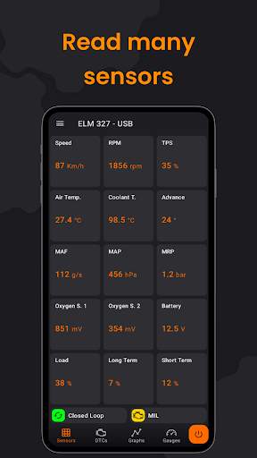 Metior OBD2 ELM327 (USB-BT-WF) screenshot 1