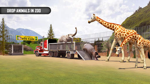 Animal Transporter Offroad Drive screenshot 1