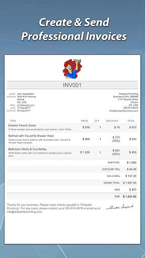 Invoice & Estimate Maker screenshot 1
