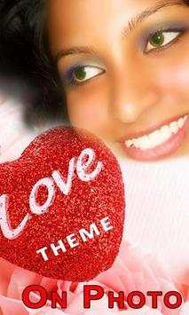 Love Theme On Photo Maker 1 تصوير الشاشة