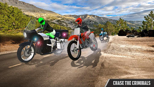Police MotorBike Chase: 3D City Simulator screenshot 3