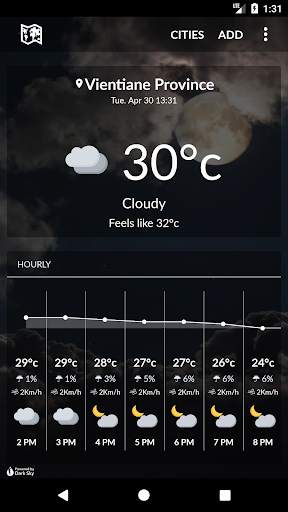 Laos Weather screenshot 1