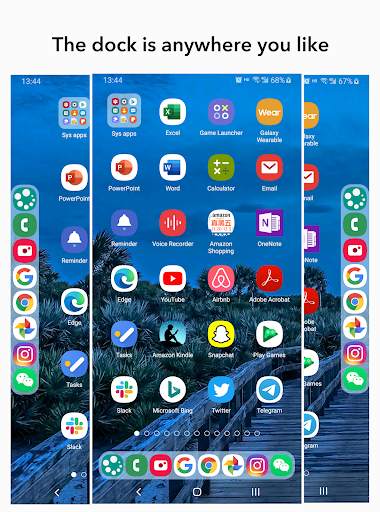 DNA Launcher : iOS14 Style & Mac Dock & DIY screenshot 1