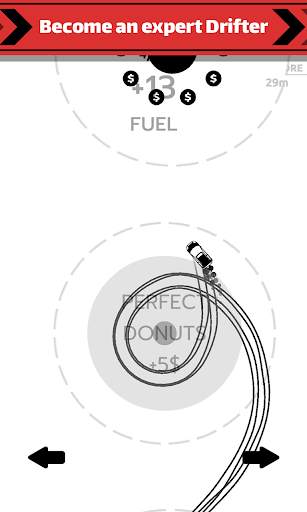 Drift Donuts: Addicting sans fin rapide Dérive Jeu screenshot 9