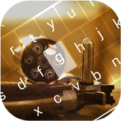Gun keyboard icon
