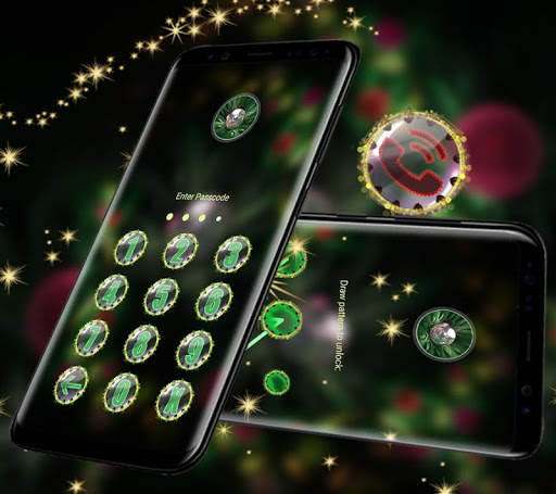 Green Flower Launcher Theme screenshot 5