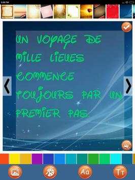 Citations inspirantes Français 12 تصوير الشاشة