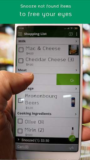 Shopping list one-handed easy: BigBag screenshot 5