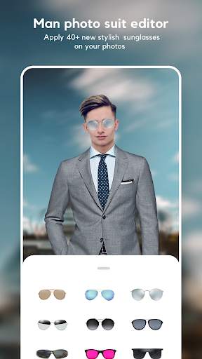 Men Photo Suit Editor 3 تصوير الشاشة