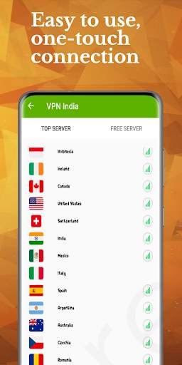 VPN India - get free India IP - VPN ‏⭐🇮🇳 screenshot 4