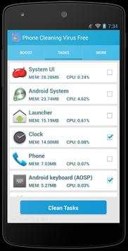 Phone Cleaning Virus Free screenshot 3