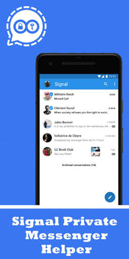 Signale Messenger Guide screenshot 2
