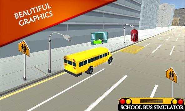 Schoolbus Driving 3D Sim screenshot 3