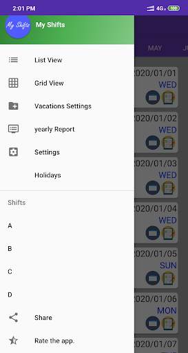 My Shifts -EG screenshot 3