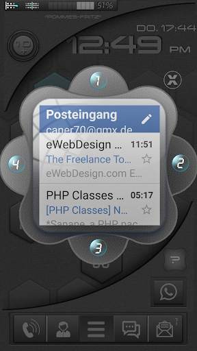 Brown Total Launcher Theme screenshot 4