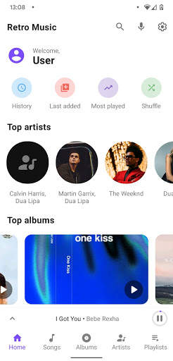 Uni Player Pro - mp3 player retro music screenshot 2