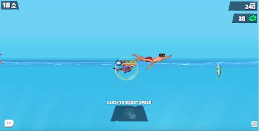 HUNGRY FAT SHARK ARENA - Shark Games For Adults screenshot 1