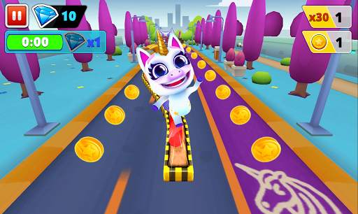 Unicorn Runner 2. Magical Running Adventure screenshot 16