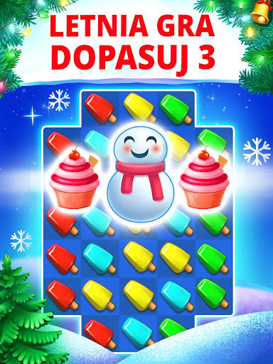 Ice Cream Paradise: Dopasuj 3 screenshot 9