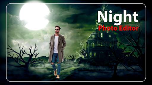 Night Photo Editor - Night Photo Frame screenshot 2