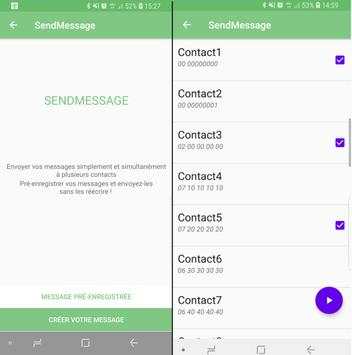 Send Message screenshot 1