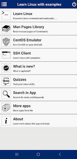 Learn Linux with Examples screenshot 1