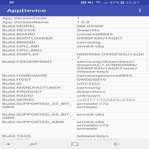 App Device 1.0.9