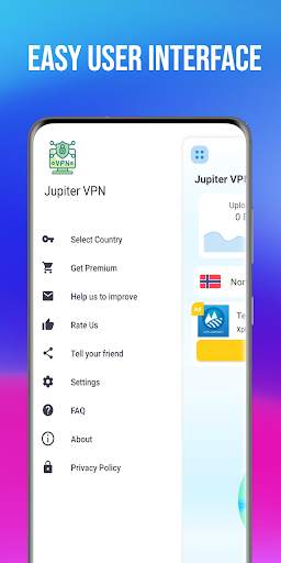 Jupiter VPN - Free, Fast, Unlimited - &Premium @$1 screenshot 2