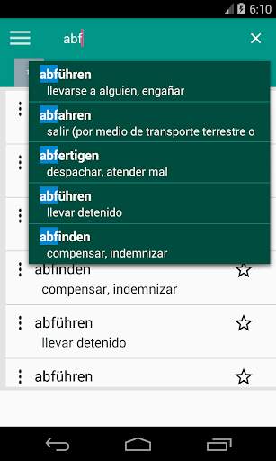 Verbos alemanes comunes - Aprender alemán screenshot 3