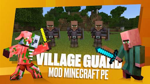 Village Guard Mod Minecraft PE screenshot 1
