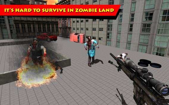 Zombie Killer Death Shooter screenshot 1