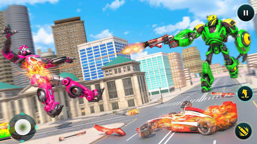 Formula Car Robot City Battle 2021 screenshot 7