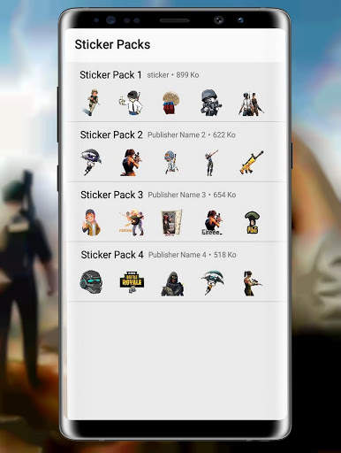 WAStickers Pubg para WhatsApp 2021 screenshot 2