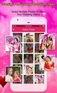 Marriage Anniversary Photos Video Maker скриншот 1