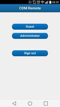 CDM Remote screenshot 1