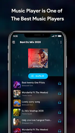 Music Player for Android 2 تصوير الشاشة